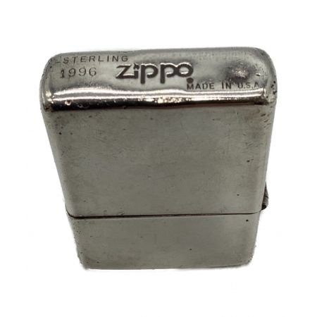 ZIPPO キズ、ヘコミ、ヒンジ緩み有り 1996年製 スターリングシルバー