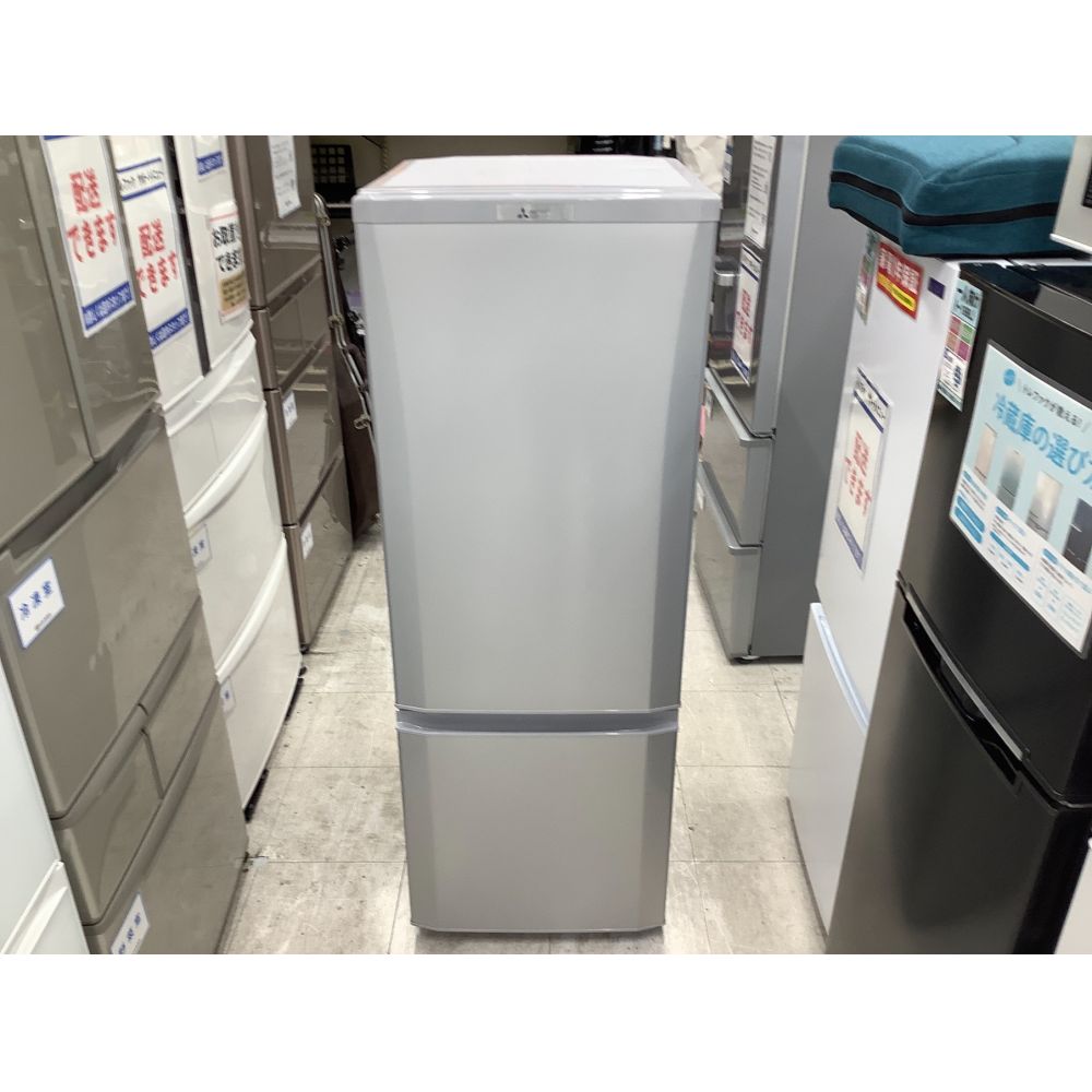 MITSUBISHI 三菱 冷凍冷蔵庫 MR-P17E-S形 168L 2019年製 - キッチン家電