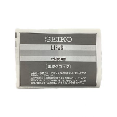 SEIKO (セイコー) 電波掛時計 RE555S