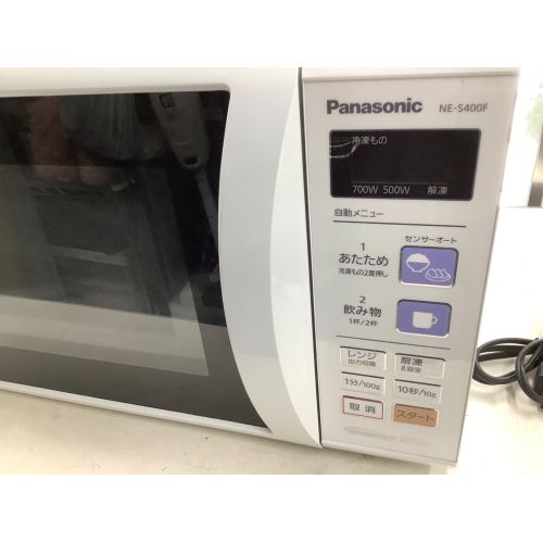 Panasonic (パナソニック) 電子レンジ NE-S400F-AH 2014年製 850W 横開き 50Hz／60Hz