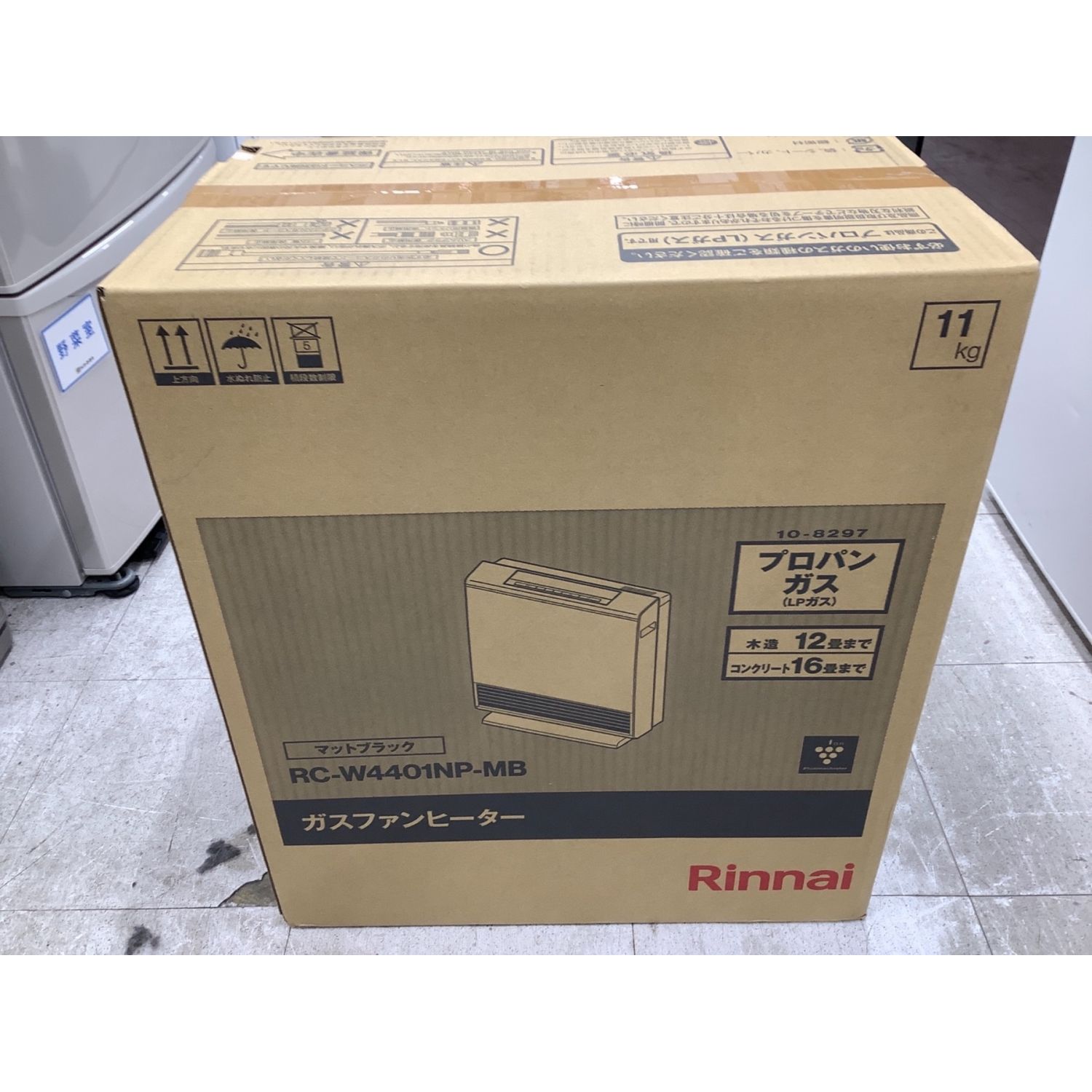 Rinnai (リンナイ) LPガスファンヒーター RC-W4401NP-MB PSLPGマーク