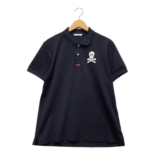 MARK&LONA (マークアンドロナ) ゴルフシャツ メンズ SIZE L ネイビー