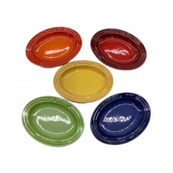 LE CREUSET (ルクルーゼ) ミニオーバルプレート 5Pセット