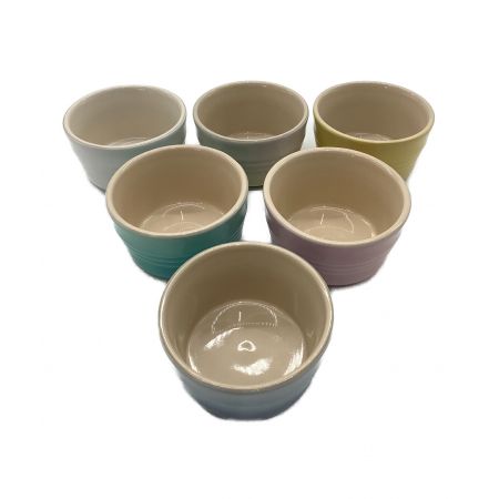 LE CREUSET (ルクルーゼ) カップセット SORBETCOLLECTION 6Pセット