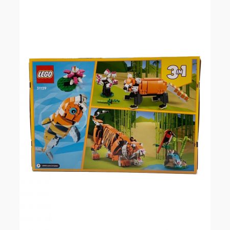 LEGO (レゴ) レゴブロック クリエイター 野生のトラ 31129