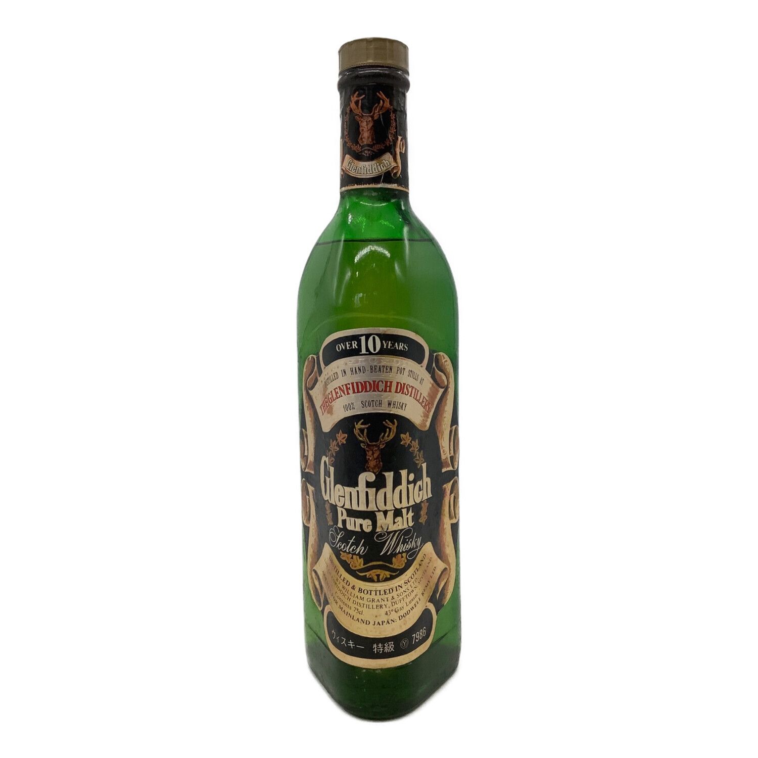 Glenfiddich ウィスキー Pure Malt 760ml 10年｜トレファクONLINE