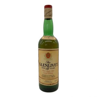 GLENLIVET ウィスキー 750ml 12年 旧ボトル