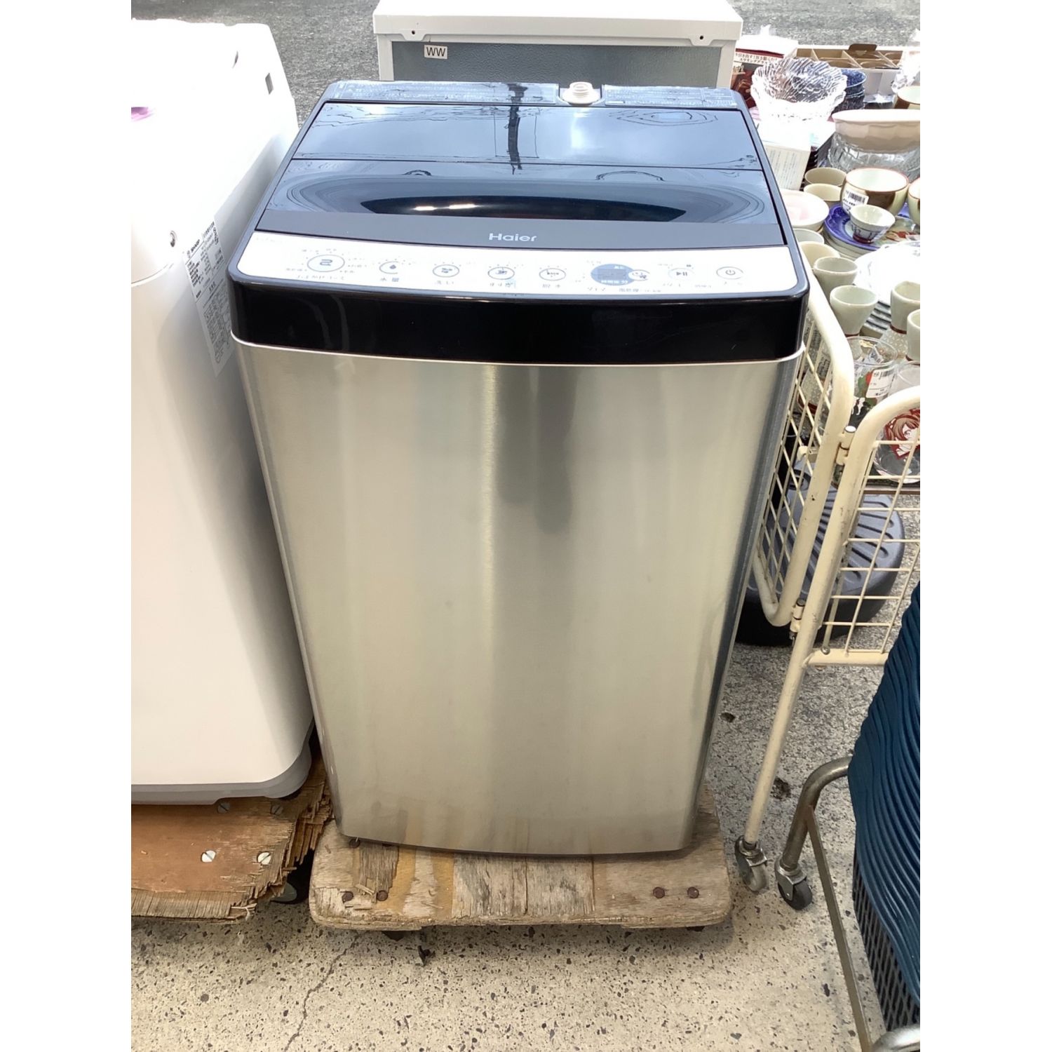 ①ET991番⭐️ ハイアール電気洗濯機⭐️ 2017年式 - 生活家電