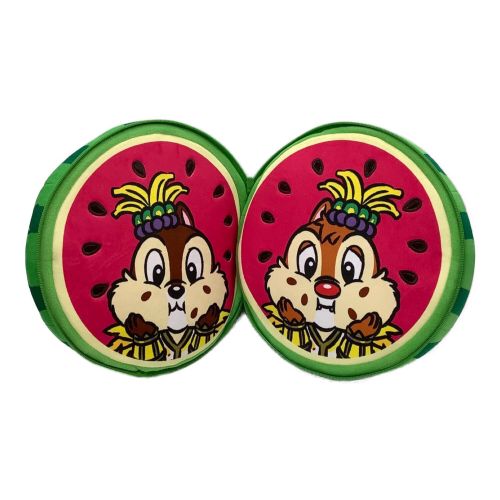 DISNEY (ディズニー) スイカクッション サマーフェスティバル チップとデール タグ付