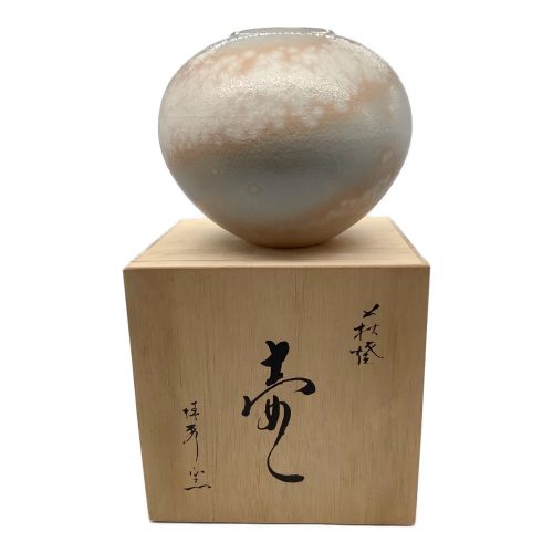 萩焼 (ハギヤキ) 壷 椿秀窯