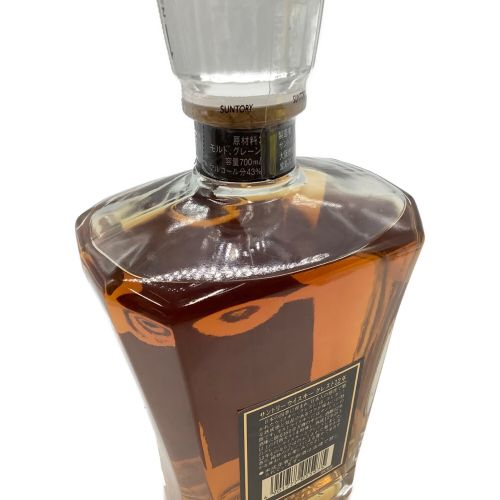 サントリー ジャパニーズ 700ml クレスト 12年 クリアキャップ