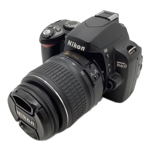 Nikon 一眼レフカメラ D40、レンズセット