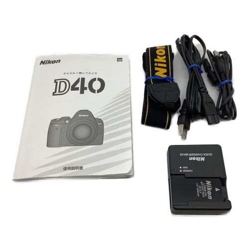 Nikon (ニコン) デジタル一眼レフカメラ D40 レンズセット 2192497