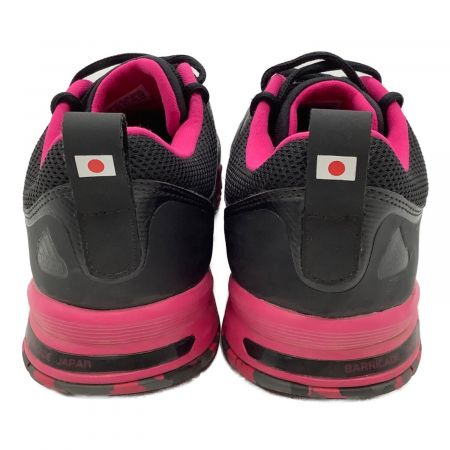adidas (アディダス) テニスシューズ ブラック×ピンク サイズ:27