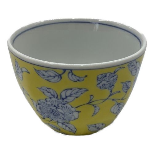 橘吉 (タチキチ) 茶器 黄彩唐草