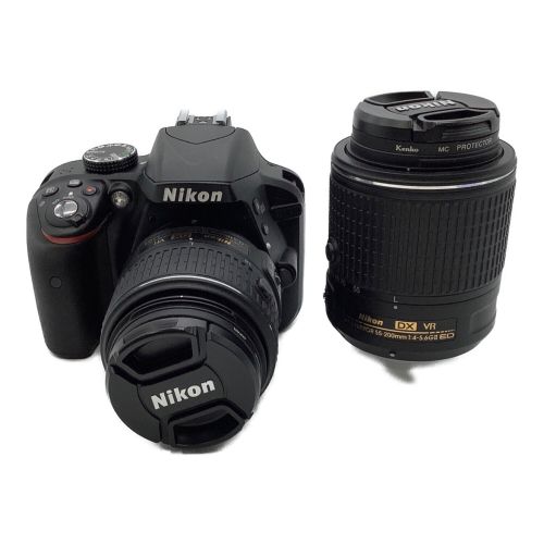 Nikon (ニコン) デジタル一眼レフカメラ D3300ダブルズームキット 2416