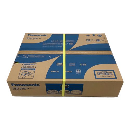 Panasonic (パナソニック) DVDプレーヤー DVD-S500-K 2017年製