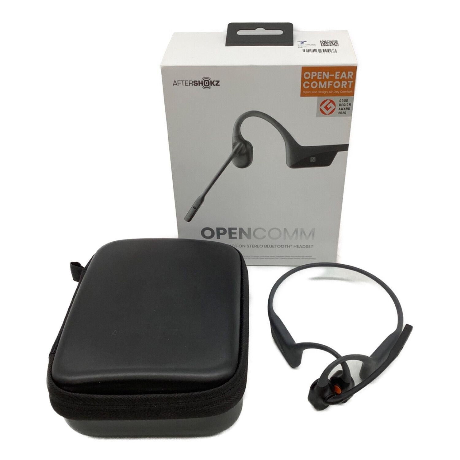 aftershokz open comm asc100 shokzヘッドフォン/イヤフォン