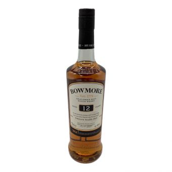 BOWMORE (ボウモア) ウィスキー 700ml 12年 未開封