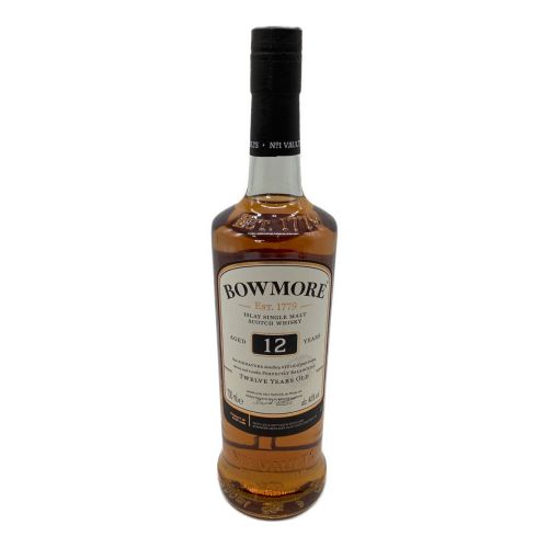 BOWMORE (ボウモア) ウィスキー 700ml 12年 未開封