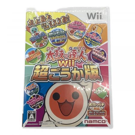 NAMCO (ナムコ) Wii用ソフト ソフト・コントローラーセット 太鼓の達人Wii 超ごうか版 CERO A (全年齢対象)