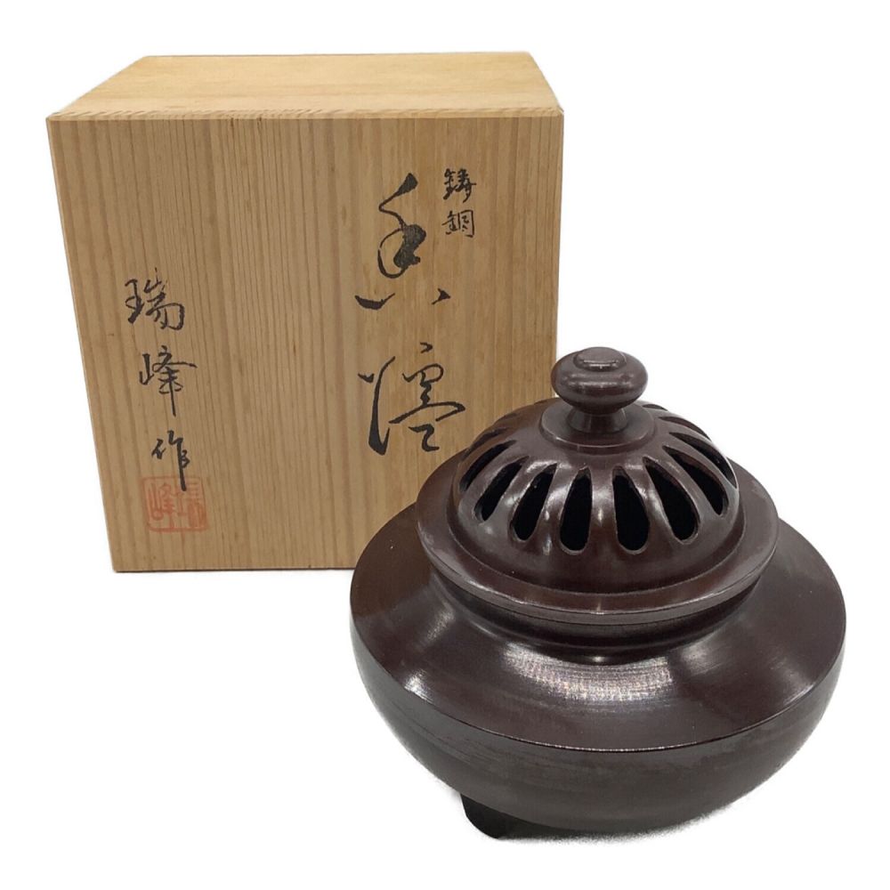 高岡銅器 (タカオカドウキ) 香炉 瑞峰作 キズ有｜トレファクONLINE