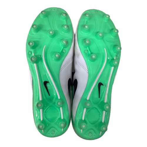 NIKE (ナイキ) サッカースパイク SIZE 25.5cm ホワイト×グリーン