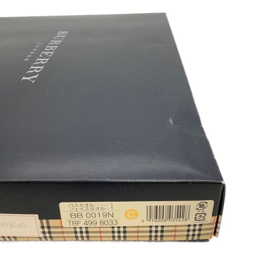 BURBERRY (バーバリー) タオルセット パッケージ傷み有り