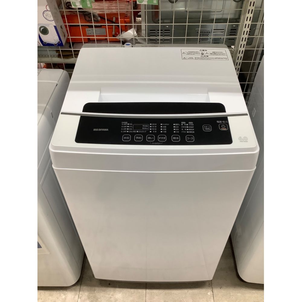 IRIS OHYAMA (アイリスオーヤマ) 全自動洗濯機 6.0kg IAW-T602E 2021年