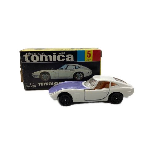 TOMY (トミー) トミカ ホワイト×パープル 黒箱 トヨタ 2000-GT