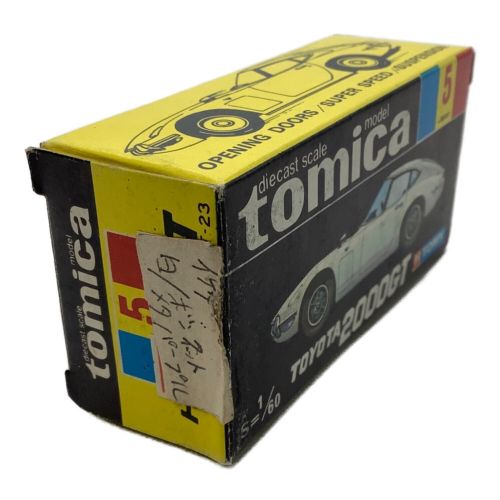 TOMY (トミー) トミカ ホワイト×パープル 黒箱 トヨタ 2000-GT