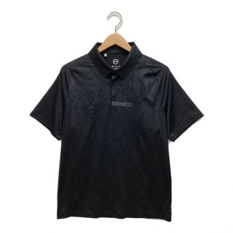 UNDER ARMOUR (アンダー アーマー) ゴルフウェア(トップス) メンズ SIZE M ブラック 22年モデル 総柄