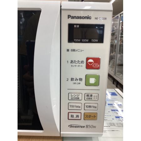 Panasonic (パナソニック) 電子レンジ NE-EH228-W 2016年製 50Hz／60Hz