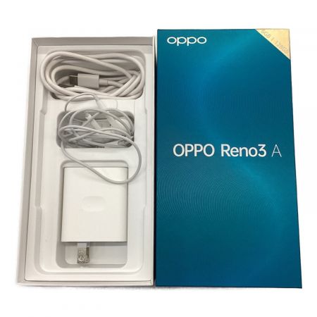 OPPO (オッポ) Reno3 A CPH2013 SIMフリー 128GB Android11 程度:Bランク サインアウト確認済 863985043949179