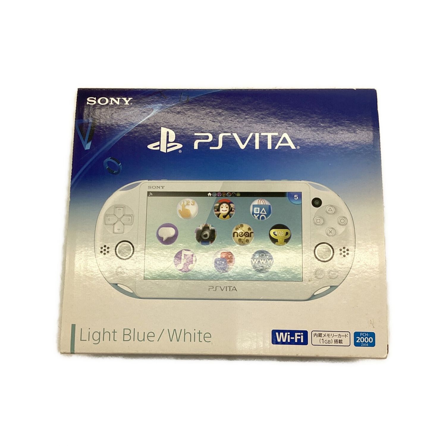 SONY (ソニー) PSVITA ライトブルー／ホワイト PCH-2000[PSVITA] 動作