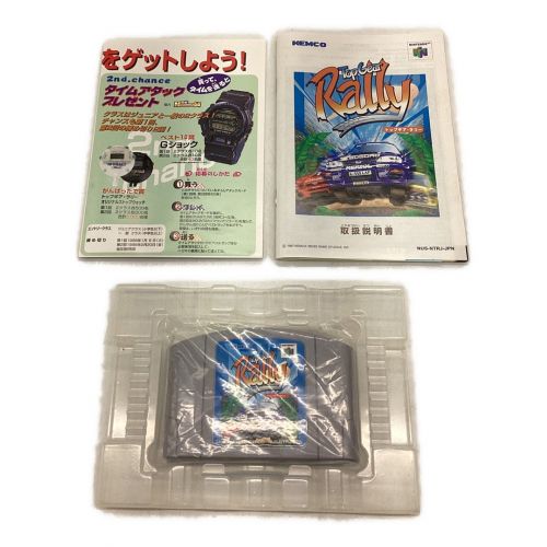 Nintendo64用ソフト トップギア・ラリー -