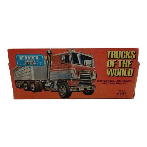 ERTL (アーテル) ミニカー TRANSTAR Ⅱ WITH GRAIN TRAILER TRUCKS OF THE WORLD