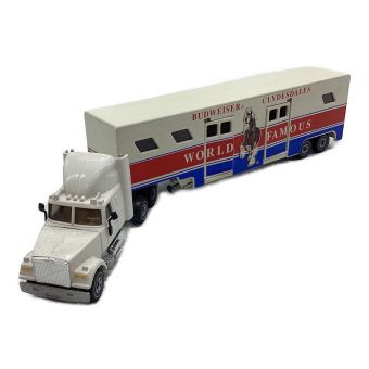 Siku (シク) ミニカー Peterbilt Horse Transporter Truck Budweiser