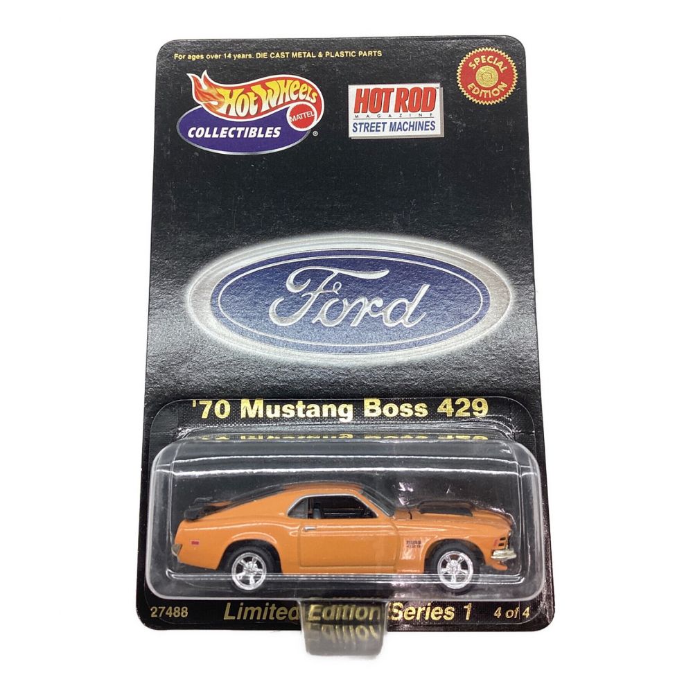 HOT WHEELS (ホットウィールズ) ミニカー FORD 70 MUSTANG BOSS 