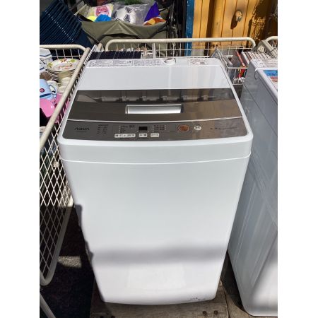 AQUA (アクア) 全自動洗濯機 4.5kg AQW-S45J 2021年製 クリーニング済