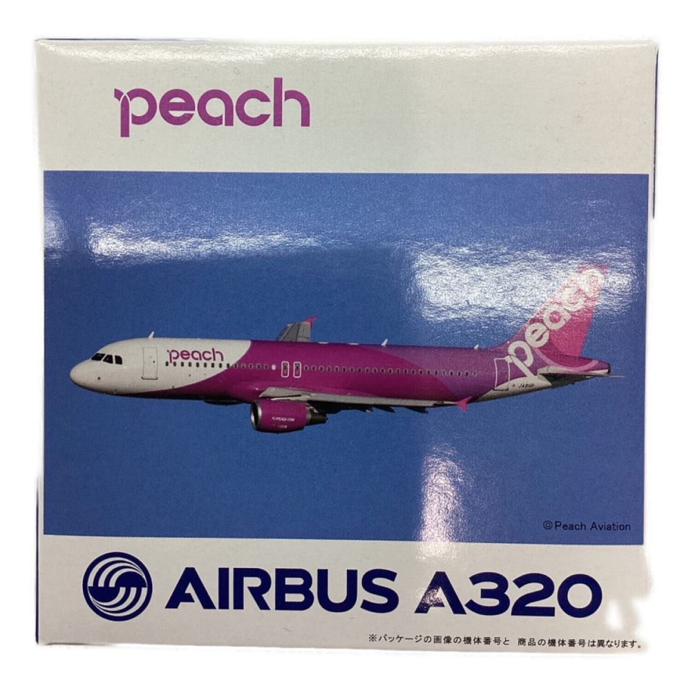 クロスウイング 飛行機フィギュア peach AIRBUS A320｜トレファクONLINE