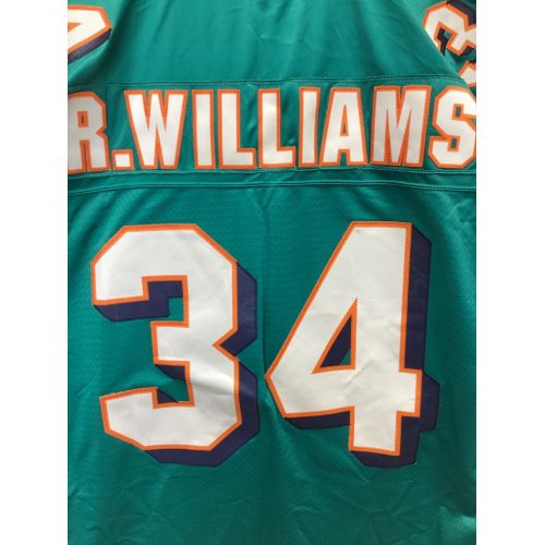 REEBOK (リーボック) ゲームシャツ メンズ 2XL グリーン NFL ドルフィンズ R.WILLIAMS