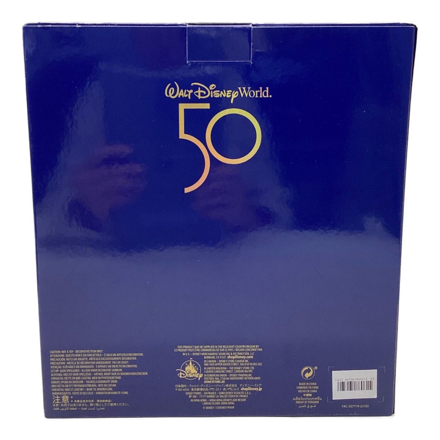 Walt Disney World (ウォルトディズニーワールド) フィギュア 50周年