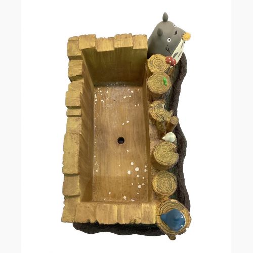 プランター ジブリ トトロ 丸太にのって