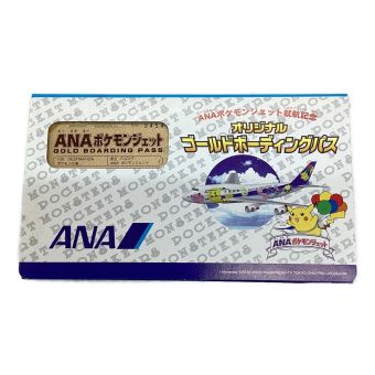 キャラクターグッズ ANA×ポケモン オリジナルゴールドボーディングパス ミュウツー