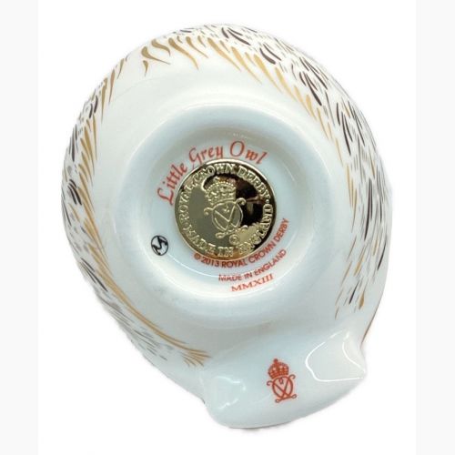 ROYAL CROWN DERBY (ロイヤルクラウンダービー) Little Grey Owl 