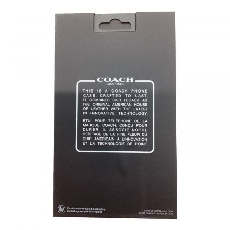 COACH (コーチ) iPhoneケース 6.7インチ ベージュ