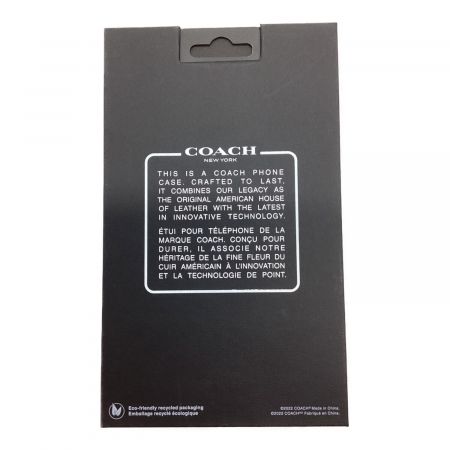 COACH (コーチ) iPhoneケース 6.7インチ ベージュ