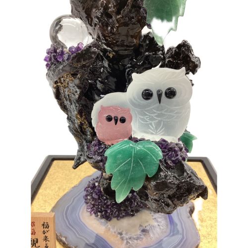 信楽焼 花瓶 耳付き三彩 高さ35cm