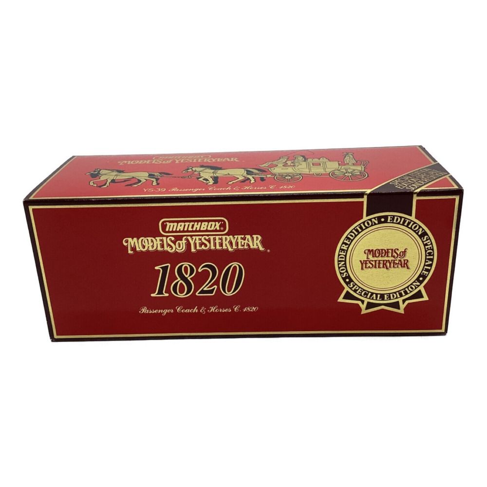 【中古品】マッチ箱 MATCH BOX (マッチボックス) ミニカー 馬車 スペシャルエディション YS